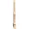 Ekena Millwork Richland Rough Sawn Timber Gable Bracket, Douglas Fir, 48"W x 32"H x 2"D x 4"F, 16/12 Pitch GBW048X32X0204RIC00RDF - alternate 4